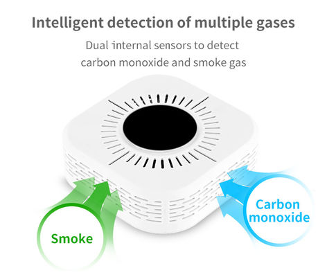 Fumo alto do sensor do monóxido de carbono da sensibilidade do alarme de gás da casa e alarme do CO