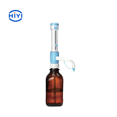 Distribuidor superior da garrafa de Dispensmate 0.5-50ml em laboratórios do alimento e da bebida