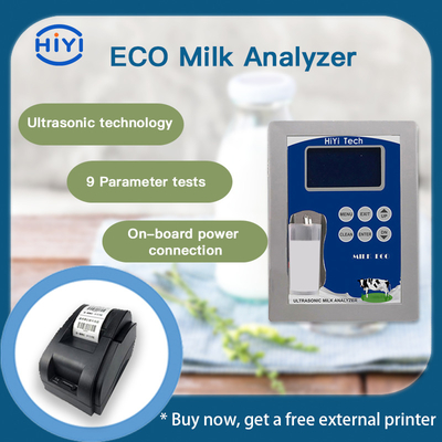 Tecnologia ultrassônica da parte alta do analisador do leite do Usb Eco