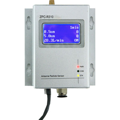 0,1 alarmes remotos da campainha elétrica da luz da umidade do sensor do contador da partícula RS485 de CFM 3,0 5.0μm