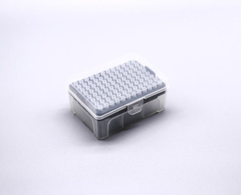 os furos 10μL 96 filtram materiais de consumo do laboratório do polipropileno da categoria médica das pontas da pipeta
