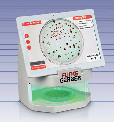 Avaliação bacteriana do contador de colônia de ISO9001 Colonystar de Petri Dishes