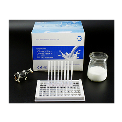 Espaço livre fresco do leite pasteurizado de pó do leite do leite cru de tira de teste do Chloramphenicol fácil interpretar resultados visuais